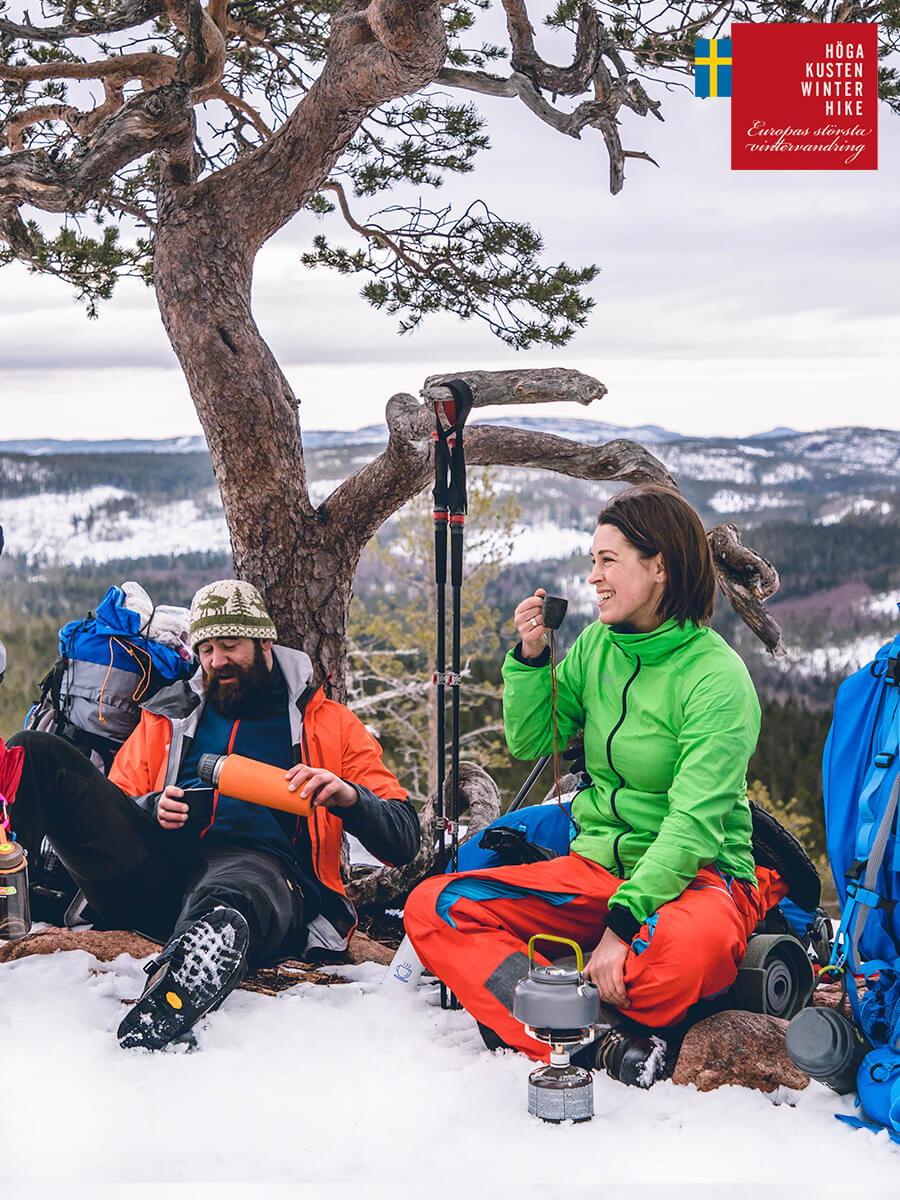 5 vintervandring höga kusten snöskor sverige